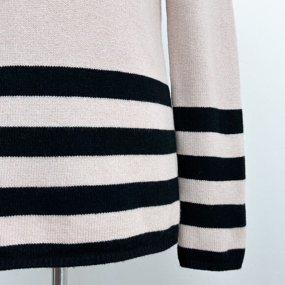 Banana Republic Wool Cashmere Striped Knit Sweater - Picture 2 of 6